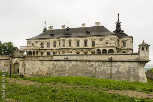 Old stone gothic castle palace king residence