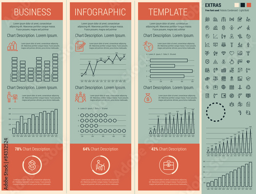 Business Infographic Template. © Visual Generation
