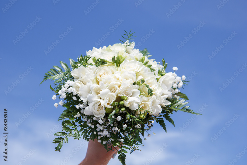 Bouquet of white flowers Bouquet of white flowers