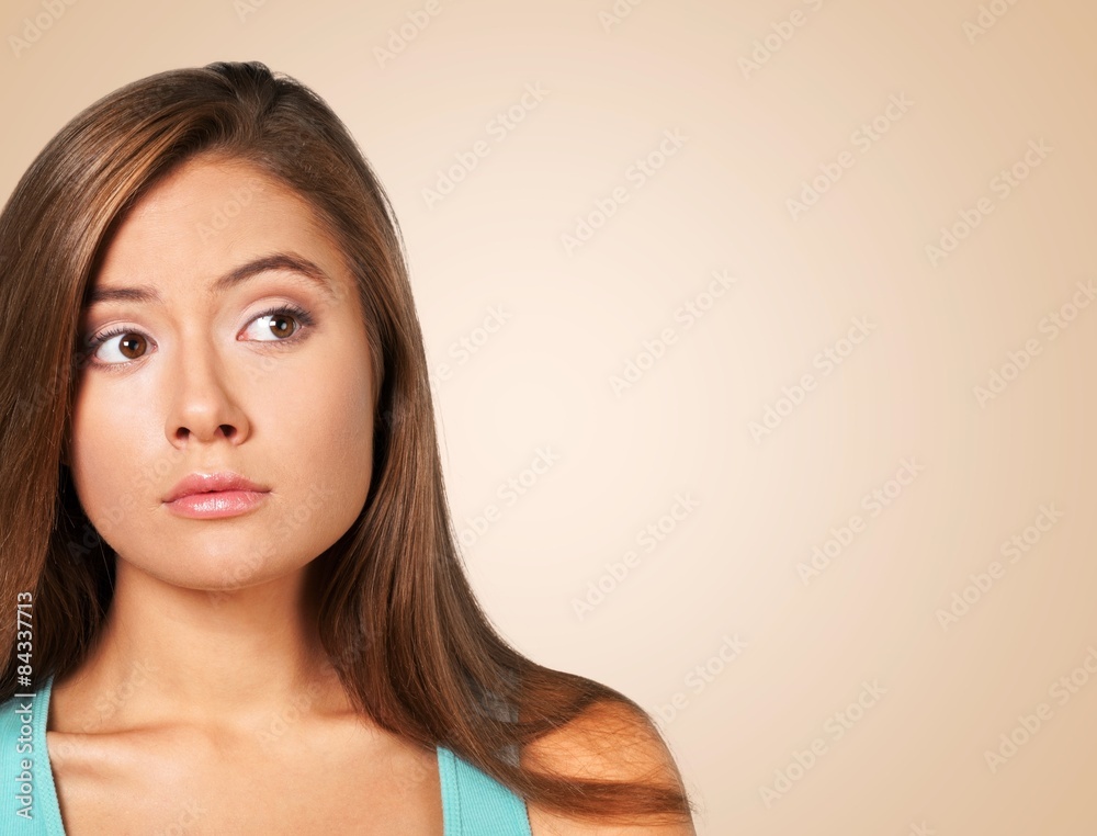 Worried, Women, Uncertainty. Worried, Women, Uncertainty.
