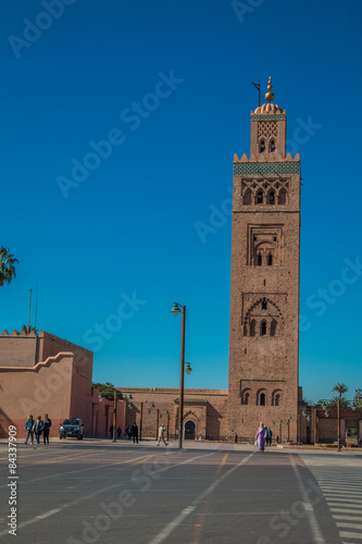 Marrakech mosque in Morocco