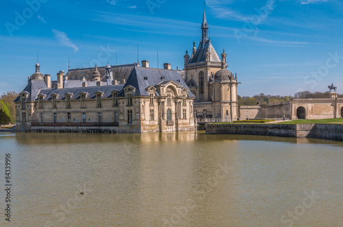 Chateau Chantilly near Paris France