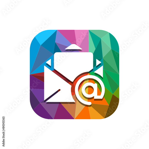 Geometric App Button