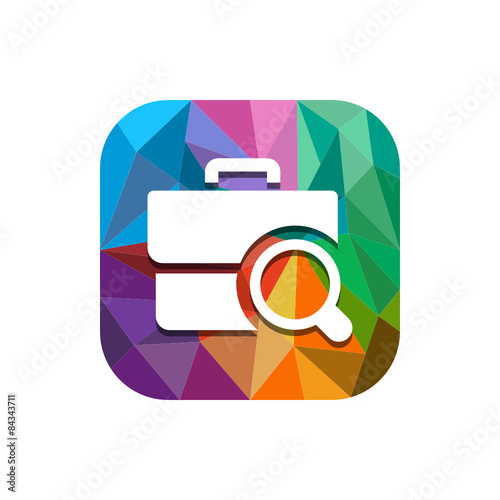 
Geometric App Button
