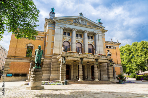The National Theatre in Oslo