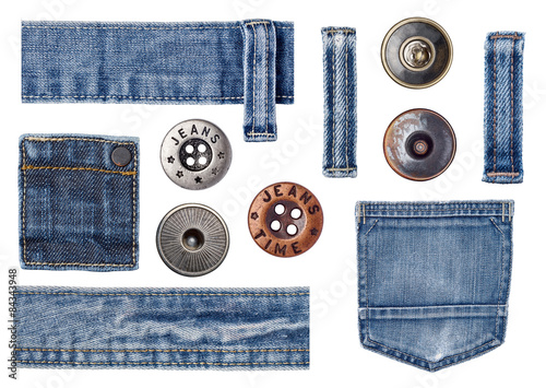 jeans buttons photo