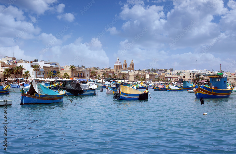 Marsaxlokk Fishing Village, Malta