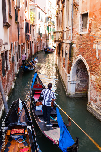  Gondolier in Venice © bepsphoto