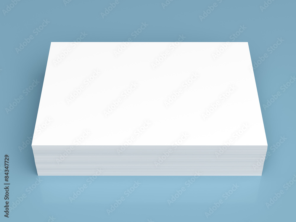 Pile of white paper