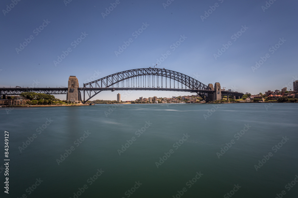 Sydney Harbour Bridge Langzeitbelichtung