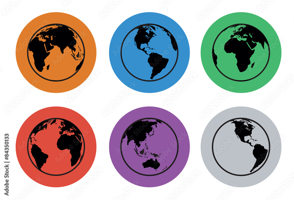 world icon world icon