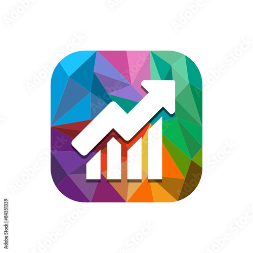 Geometric App Button