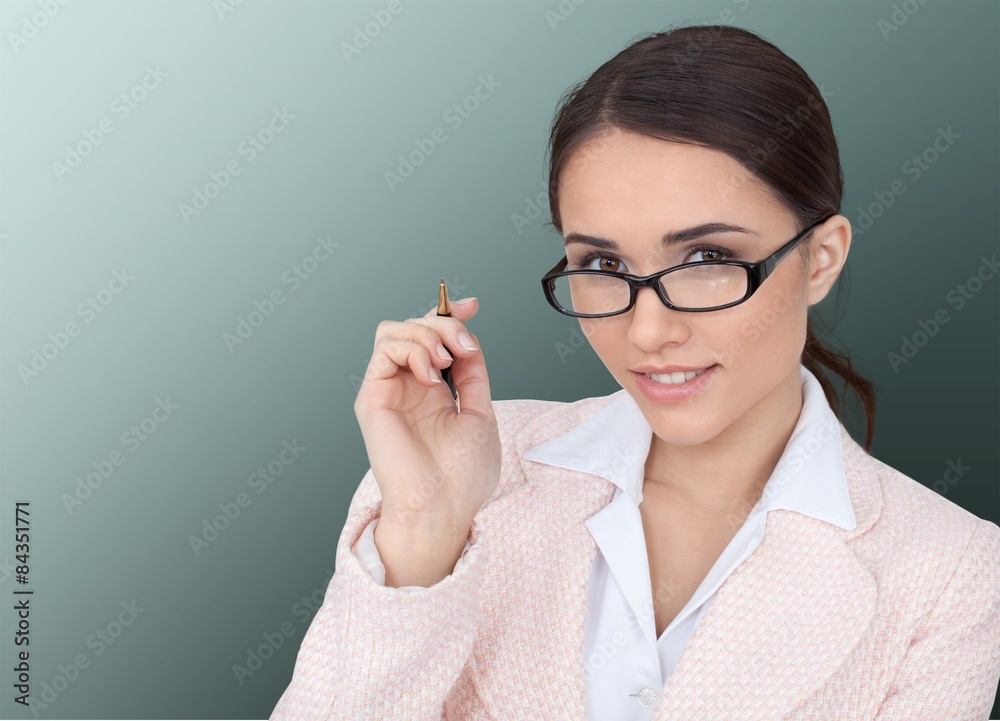 Women, Glasses, Business. Women, Glasses, Business.