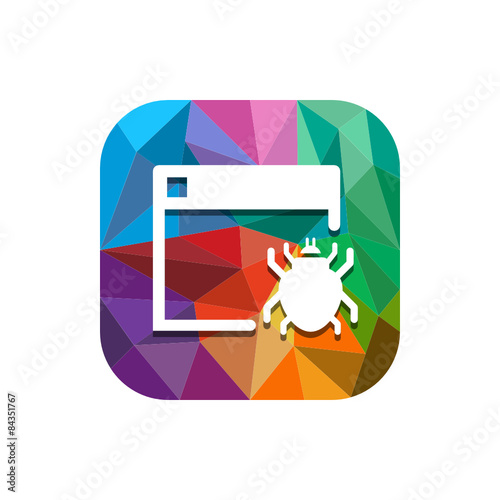 Geometric App Button