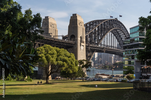 Sydney Harbour bridge auf der Nordseite © Benjamin ['O°] Zweig
