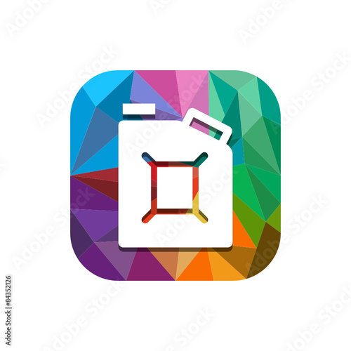 Geometric App Button