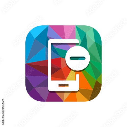 Geometric App Button