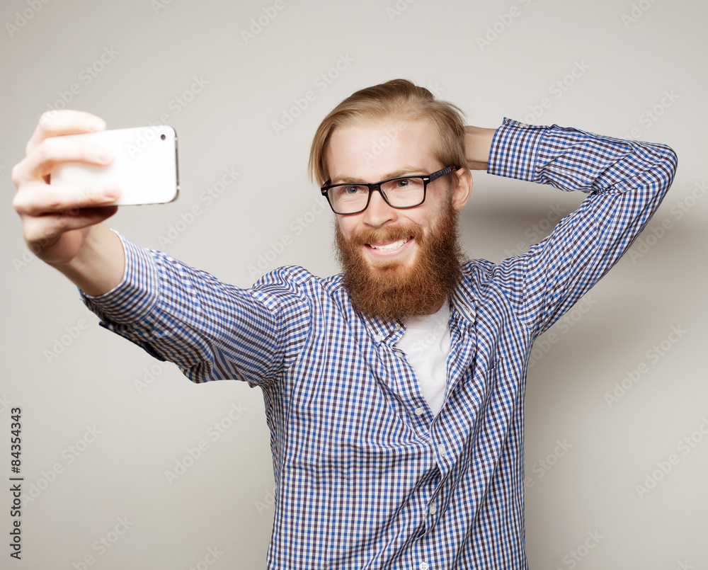 Funny selfie. Happy day.