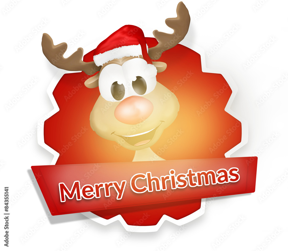 Happy Christmas Reindeer Happy Christmas Reindeer