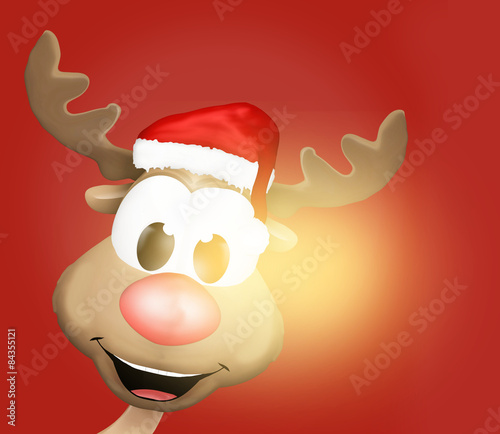 Happy Christmas Reindeer