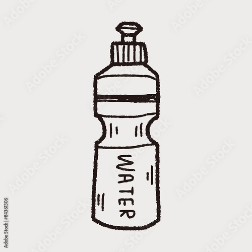 sport water drink doodle