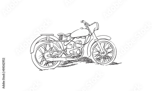 old motorcycle