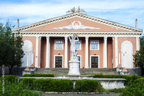 soviet building, palace of culture