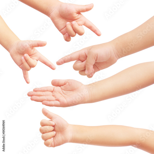 Foto Kid hand set