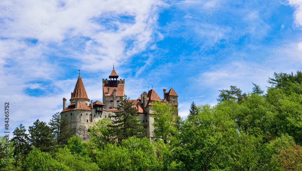 Bran castle in Romania Bran castle in Romania