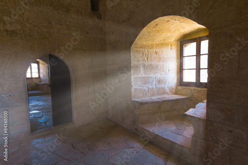 room in a old castle