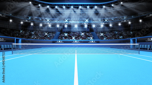 niebieski-kort-tenisowy-i-stadion-pelen-kibicow