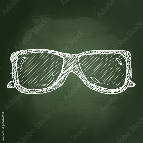 illustration of a pair of sunglasses