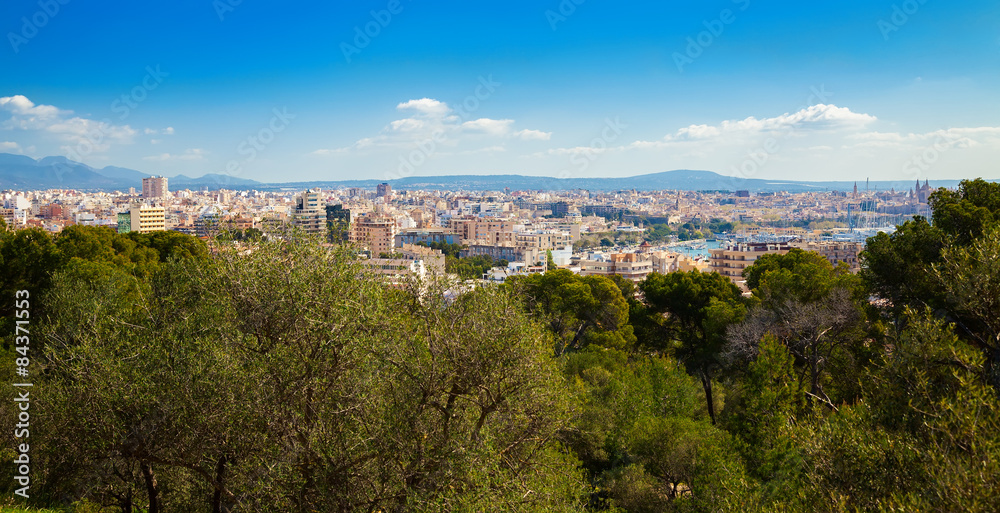 urban view of Palma de Mallorca