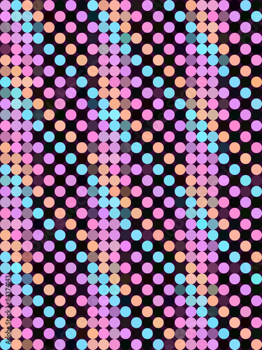 Color dot straight pattern