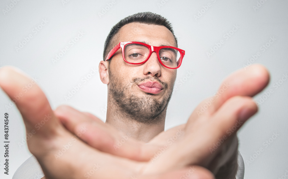 Fototapeta premium Funny man 