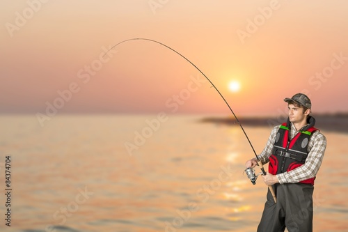 Fishing, Fisherman, Freshwater Fishing.