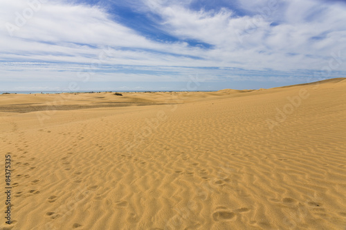 Maspalomas Duna - Desert in Canary island Gran Canaria