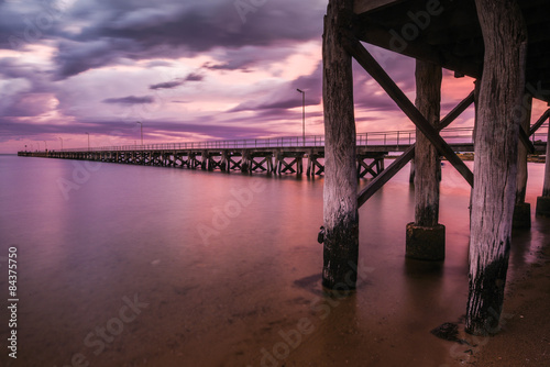 Принти на полотні Streaky Bay Jetty at Sunset
