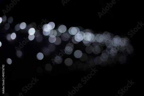 Lights blurred bokeh background