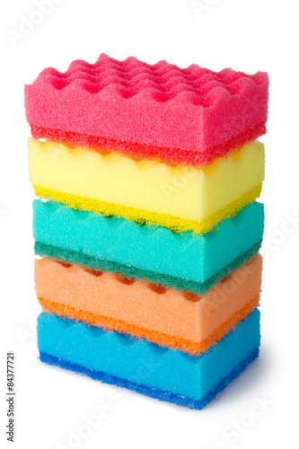 Colorful sponges