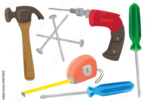 repair tools icon doodle