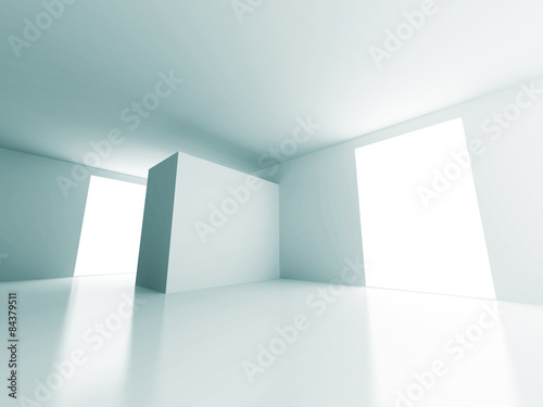 Empty Room Window Light Design Architecture Background