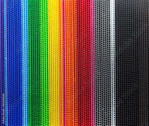 Colorful  corrugated plastic sheets