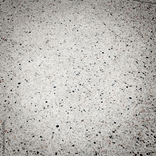 Background surface of terrazzo floor