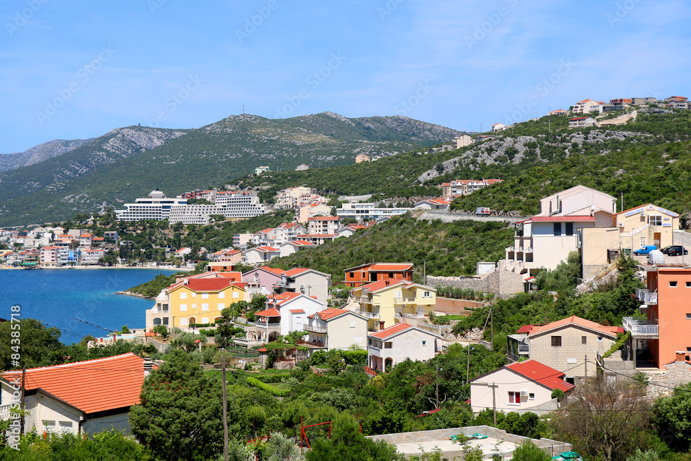 Neum, only coastal town in Bosnia and Herzegovina.