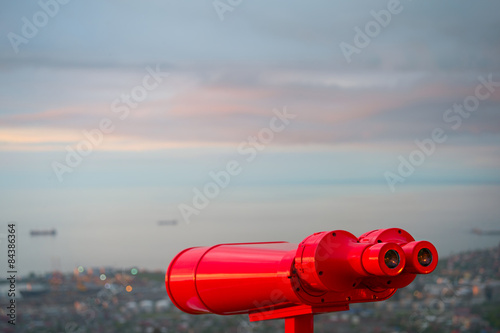 Red binocular