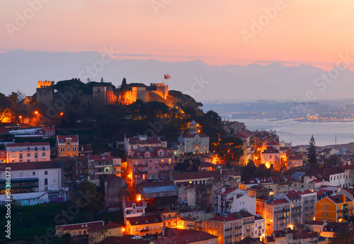 Lisbon castle, Portugal