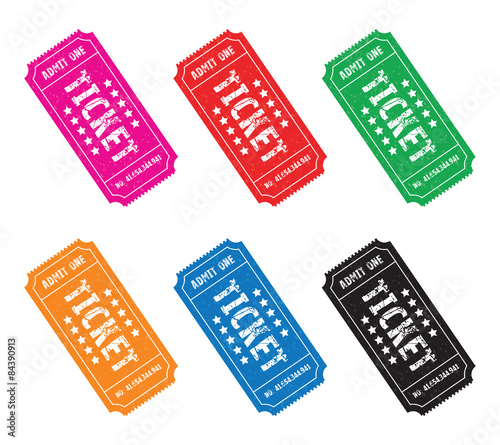 set of tickets