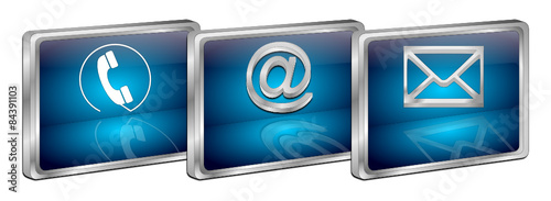 Button contact us