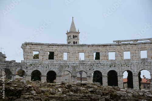 Amphitheater in Pula photo